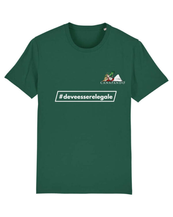 T-SHIRT-UNISEX-DEVEESSERELEGALE-bottle-green-700x875