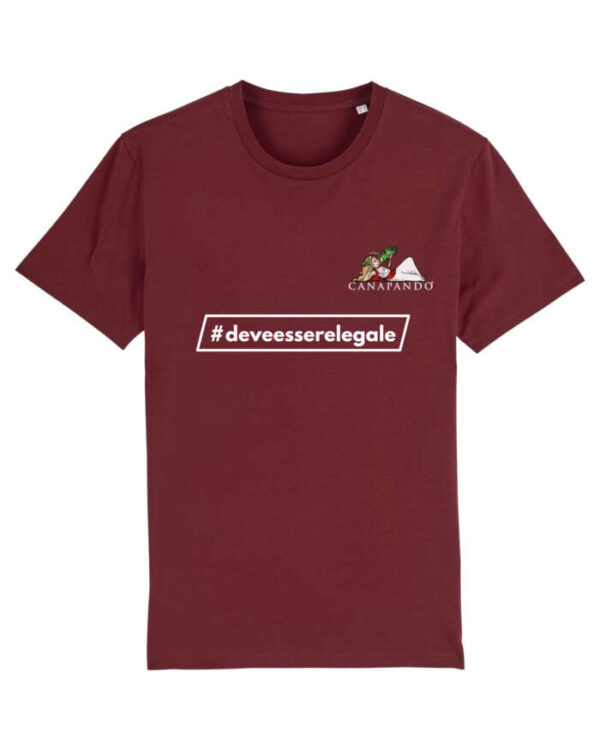 T-SHIRT-UNISEX-DEVEESSERELEGALE-burgundy-700x875